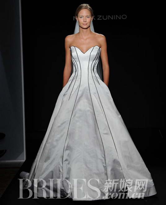 秋季纽约婚纱周：Mark Zunino Fall 2016