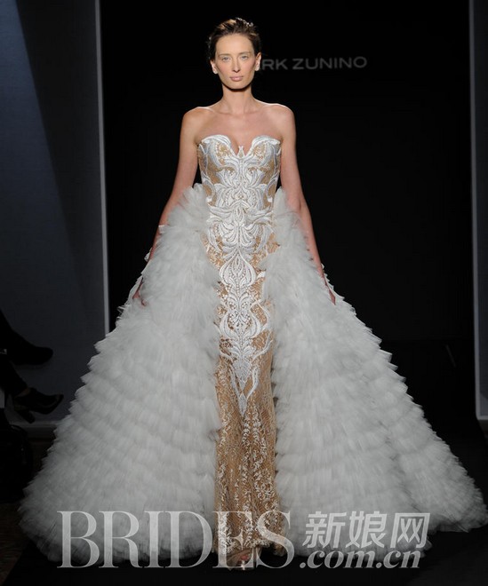 秋季纽约婚纱周：Mark Zunino Fall 2016