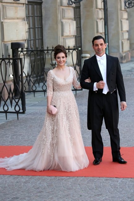 瑞典皇室婚礼上的51件绝美礼服