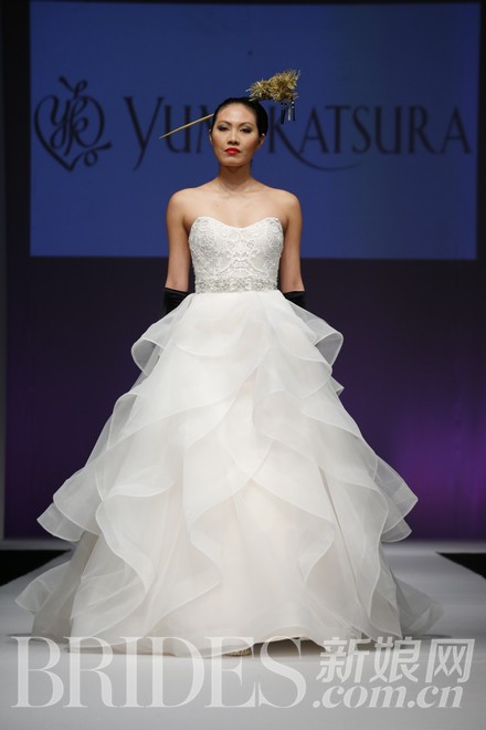 秋季纽约婚纱周：Yumi Katsura Bridal Fall 2016