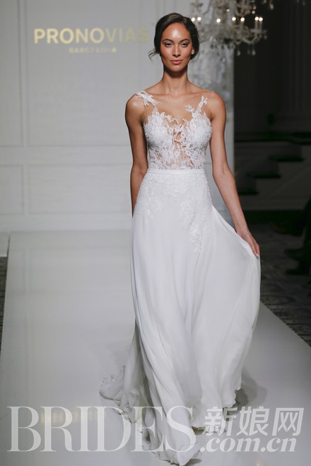 秋季纽约婚纱周：Pronovias Bridal Fall 2016