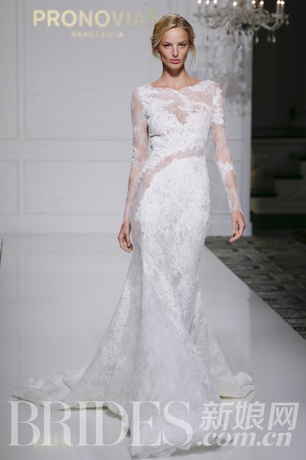 秋季纽约婚纱周：Pronovias Bridal Fall 2016