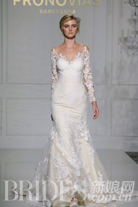 秋季纽约婚纱周：Pronovias Bridal Fall 2016