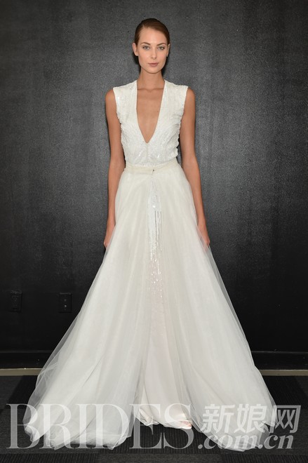 秋季纽约婚纱周：J.Mendel Bridal Fall 2016