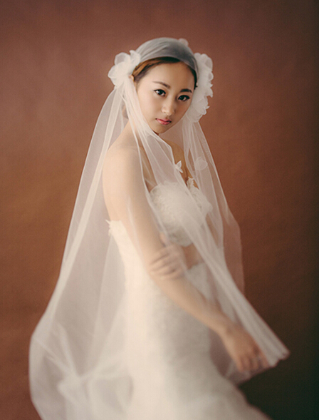 新娘头纱的戴法图解 打造绝美新娘造型
