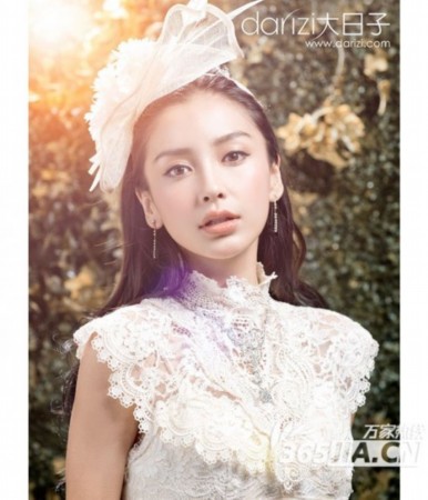 赵丽颖Angelababy林心如 未婚女星婚纱照谁最美