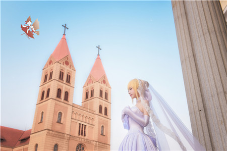 cosplay婚纱_cosplay美图《Fate》婚纱Saber